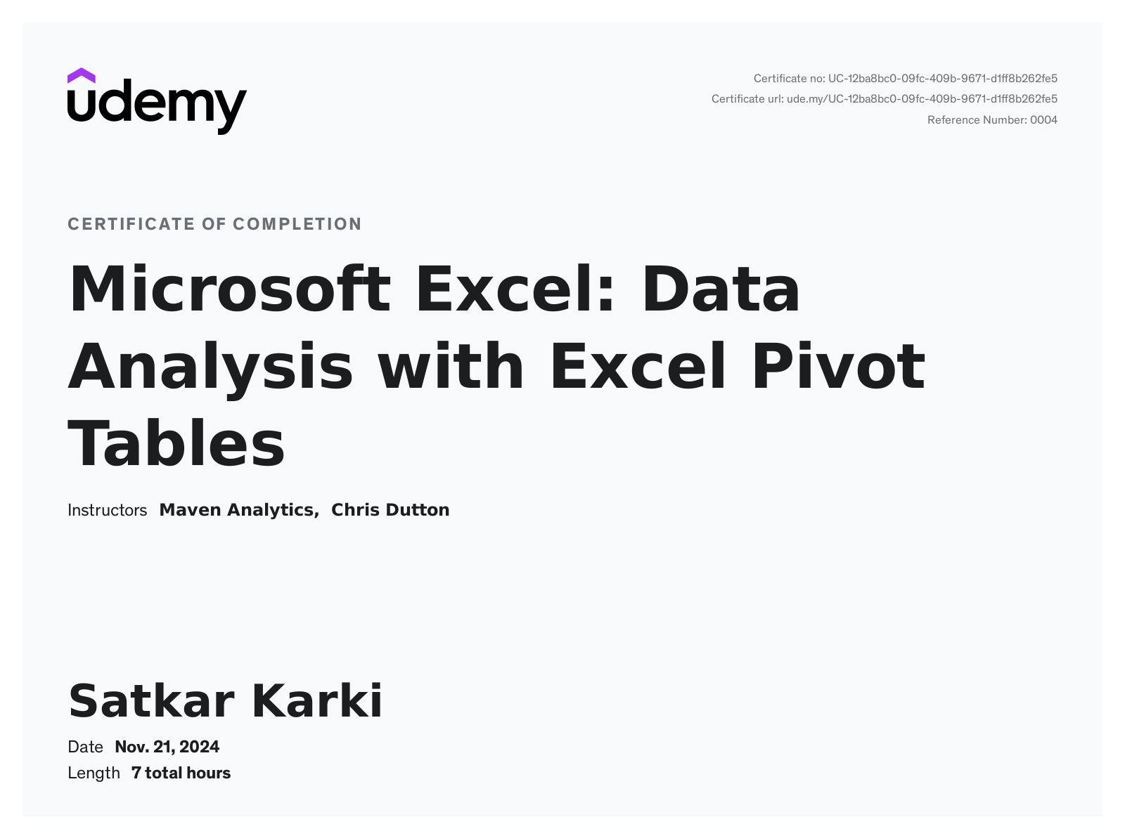 Microsoft Excel: Data Analysis with Excel Pivot Tables